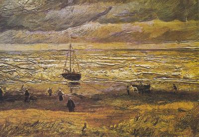 Widok Morza w Scheveningen