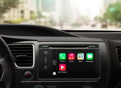 CarPlay w samochodzie fot. Apple