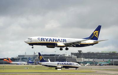 Samoloty linii Ryanair (fot. Bloomberg)