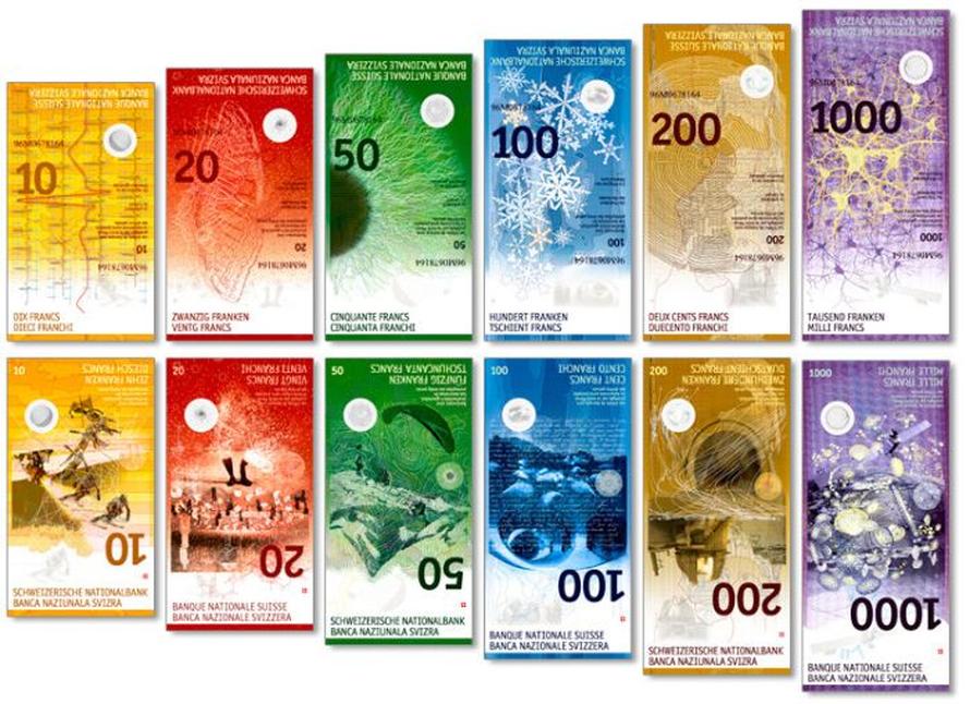 Szwajcaria wprowadzi nowe banknoty - Puls Biznesu - pb.pl